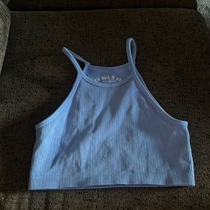 Super cute comfy seamless tank! yes it is cropped!